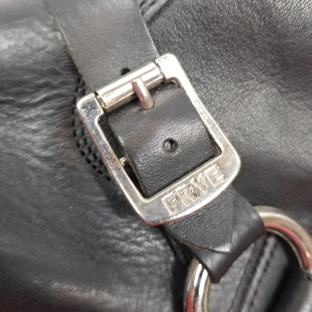 Frye Black Leather Harness Boots - Picture 5 of 12